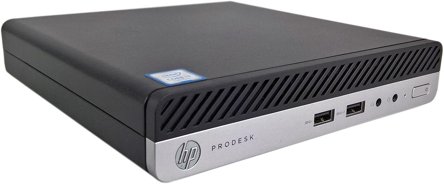 Mini Desktop HP EliteDesk 705 G4 Mini PC Computer, AMD Ryzen